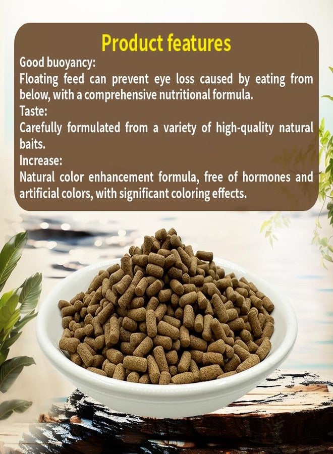 toyuto High Protein Floating Sticks Fish pellets for Arowana,Oscars,Flower Horns,Red Parrots Arowana pellets,1kg (2.2lb) - Image 5